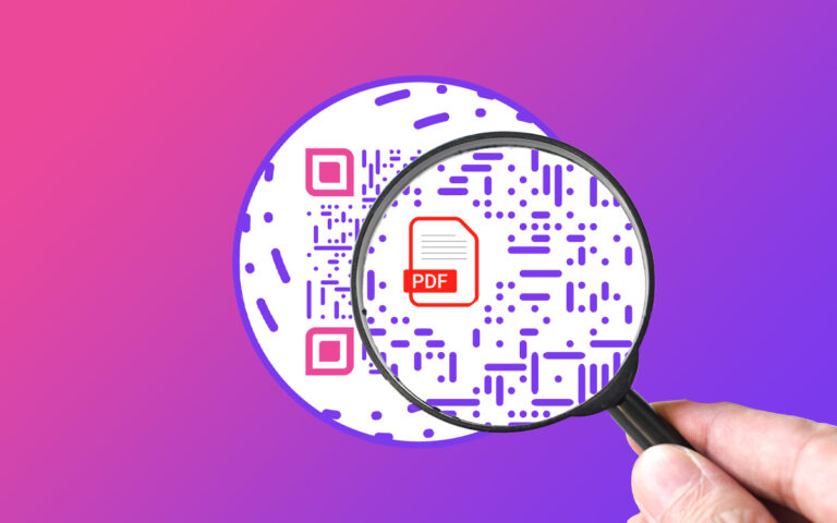 How To Make A QR Code For A PDF Document